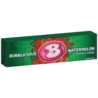 Bubblicious Watermelon 5 Stück - 1 x 40g