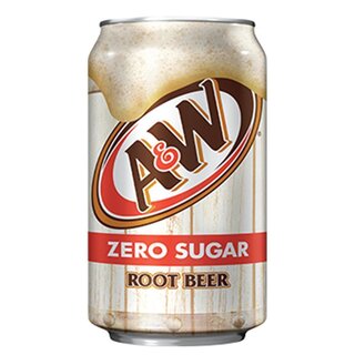 A&W - Root Beer Zero Sugar - 24 x 355 ml