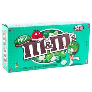 m&ms - Mint/Dark Chocolate - 24 x 42.5g