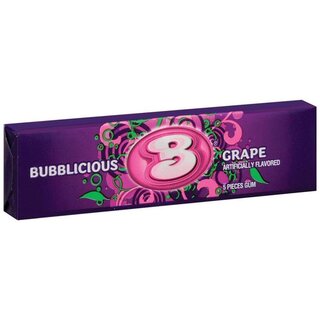 Bubblicious Grape 5 Stück - 1 x 40g