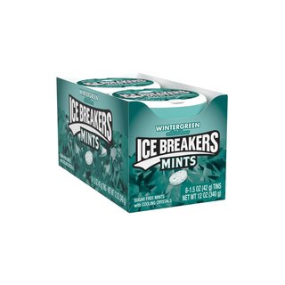 Ice Breakers Mints - Wintergreen - Sugar Free - 42g