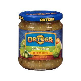 Ortega - Salsa Verde - Medium Salsa - 1 x 454 g
