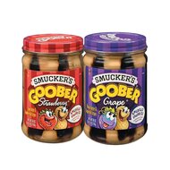 Smuckers Goober Variety Pack ( Grape & Strawberry) - Glas...