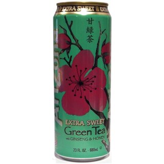 Arizona - Extra Sweet Green Tea with Ginseng and Honey - 1 x 680 ml