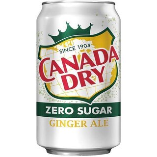 Canada Dry - Zero Ginger Ale - 1 x 355 ml
